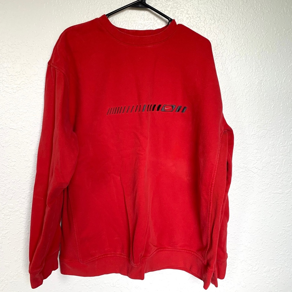 VTG 90s Y2K Nike Center Logo Sweatshirt